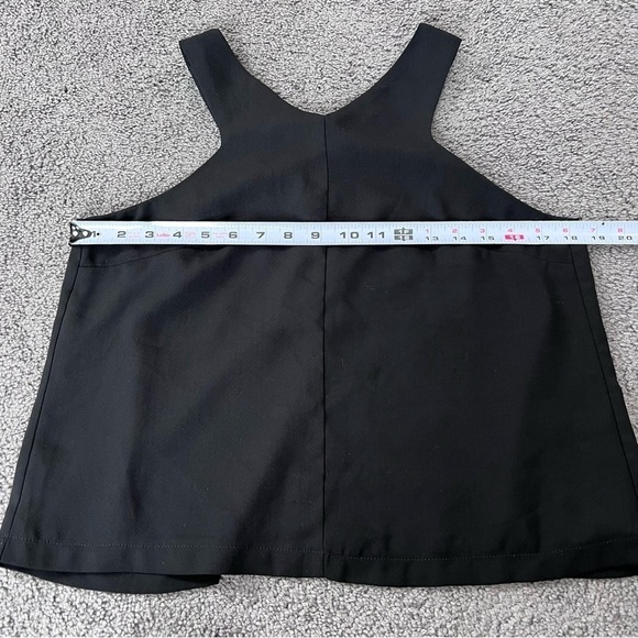 Lulus black cross back tank Medium - Picture 6 of 7